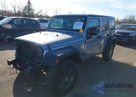 2016 Jeep Wrangler Unlimited Sport from USA, damaged, VIN 1C4HJWDG6GL251625